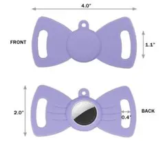 AMERSIS　ケース AirTag対応 　 　Apple 犬の首輪ホルダー