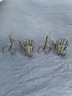 ミニチュア自転車セット ブラック