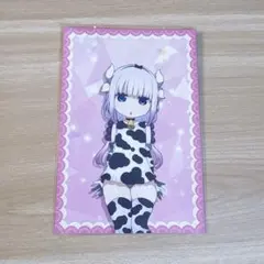 小林さんちのメイドラゴン ポストカード 牛柄ビキニ ホビ天 カンナ