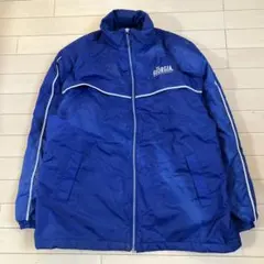 3.9 ミズノ GEORGIA ジョージア ナイロンジャケット ブルー 懸賞品