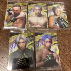 RIZIN＊ウエハースカード＊5枚セット