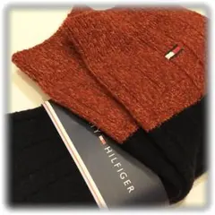 セール㉟訳有/新品【トミーヒルフィガー】日本製 厚手 靴下 ソックス TOMMY