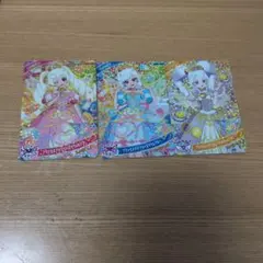 マクドナルドハッピーセット　ひみつのアイプリ　アイプリカード3種類コンプリート