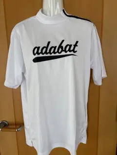新品未使用　adabat モックネックシャツ Ｌサイズ ホワイト
