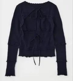 moussy BOW DESIGN ニットトップス　カーディガンのサムネイル