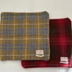 Harris Tweed ハリスツィード クッションカバー 2枚セット