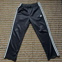 アディダス トラックパンツ O ブラック 黒 ジャージ 古着 adidas