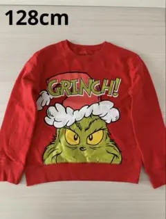Grinch グリンチ　トレーナー　男の子　裏起毛クリスマス120cm130cm