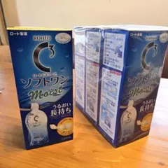 ロート Cキューブ ソフトワン コンタクトレンズ消毒液 4箱セットのサムネイル