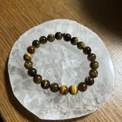 金運＆仕事運を高めるパワーストーン！タイガーアイ ブレスレット