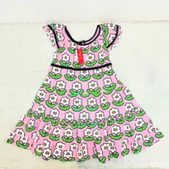 新品タグ付 SUPERLOVERS スーパーラヴァーズ 花柄ワンピース ピンク②のサムネイル