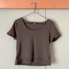 BACKS バックス トップス 半袖 カーキのサムネイル