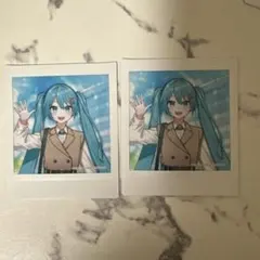 Valentine party 2022 チェキ風カード 初音ミク 初音ミク Valentine Party 2022 チェキ風カードセット 姐川