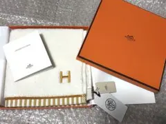 新品】エルメス ハンカチ スカーフ カレ45 パドックボット チャーム
