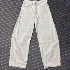 GU バレルレッグジーンズ　ブルー　サイズ29