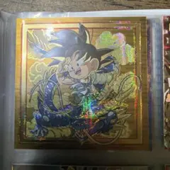 か*ル様 ドラゴンボール 超戦士 ウエハース W18-EX4 孫悟空