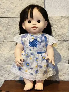 ぽぽちゃん 服 ハンドメイド ワンピース 麦わら帽子 2点セット | Mercari