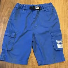 FILA キッズ ハーフパンツ ブルー 130
