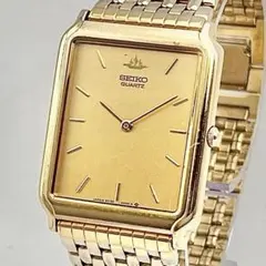 SEIKO セイコー 電池新品 メンズ 腕時計 ゴールド　 5Y30-5170