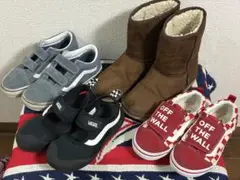 VANS キッズスニーカー4足セット 子供用