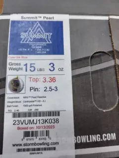 ボウリングボール 15