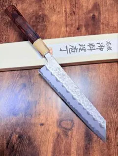 備中手打 新見 松水 武田刃物 包丁 柳刃包丁 ペテイ 刃渡り 20cm