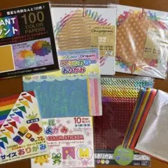 折り紙　デザインペーパー　8種　まとめ売り