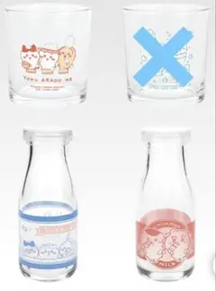 ちいかわ　一番くじ　E賞　湯あがりグラス　セミコンプセット