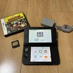 【美品】ニンテンドー3DS LL 本体 + ゲームソフト（注：内蔵ソフトなし）