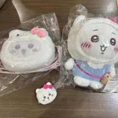 ちいかわサンリオコラボ　ちいかわ×ハローキティ