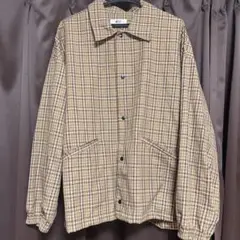 WEGO ウィゴー チェック コーチジャケット シャツ