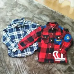 チェックシャツ〜2枚組〜