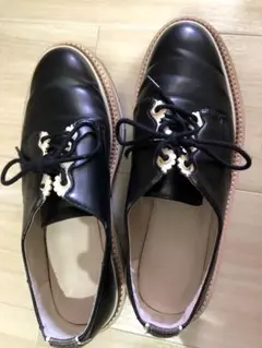 ZARA ブラック　シューズ　ドレスシューズ　ローファー　37 週末限定割引中