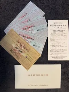 ゼビオ株主優待券20％1枚＋10％4枚（2026/12/31期限）のサムネイル