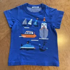 familiar 船デザイン Tシャツ 100cm