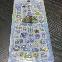 ジュエルプチドロップ　アオイロドロップ　KAMIO JAPAN シール 青色系