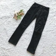 【フィールドコア】 (M) カーゴパンツ ゴルフパンツ ウォームストレッチ 黒