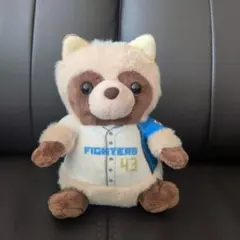 北海道日本ハムファイターズ ぬいぐるみ たぬき 達孝太 くじ 3等