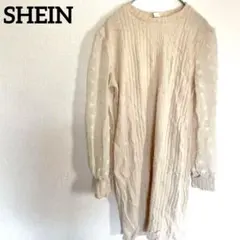 SHEIN ベージュ ワンピース 12-13Y