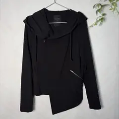 BLACK PEACE NOW FOR MEN ライダース風フード変形ジャケット
