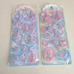新品　ウォーターシール　マーメイド　2枚組　女の子