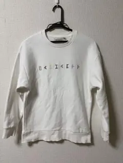 Carhartt WIP マルチカラーロゴ刺繍 スウェット 白 XS 裏起毛