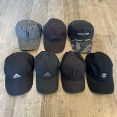 ブラックキャップ7点セット