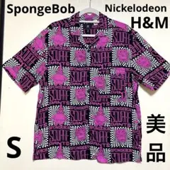 SpongeBob スポンジボブシャツ H&M S(170)ユニセックス　美品