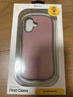 iFace First Class くすみピンク iPhone 16