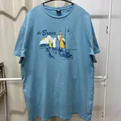 stussy ステューシー 水色 セーリングボート Tシャツ XLサイズ