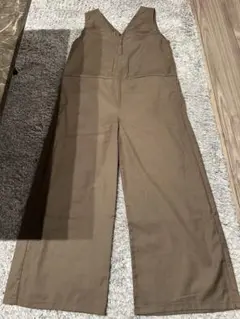 ☆美品☆Croisière ブラウン サロペット Vネック