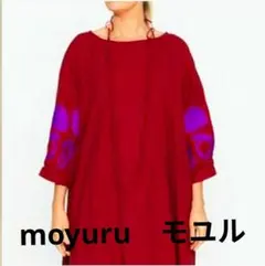 萌 MOYURU ワンピース レッド ブラック Mサイズ 萌 MOYURU ワンピース レッド ブラック Mサイズ