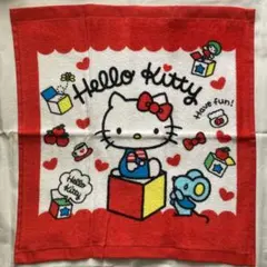 【新品・未使用】ハローキティ タオル２枚セット