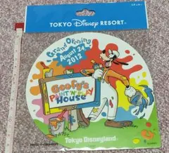新品未開封❗ディズニーランド グーフィーのペイントプレイハウス ステッカー